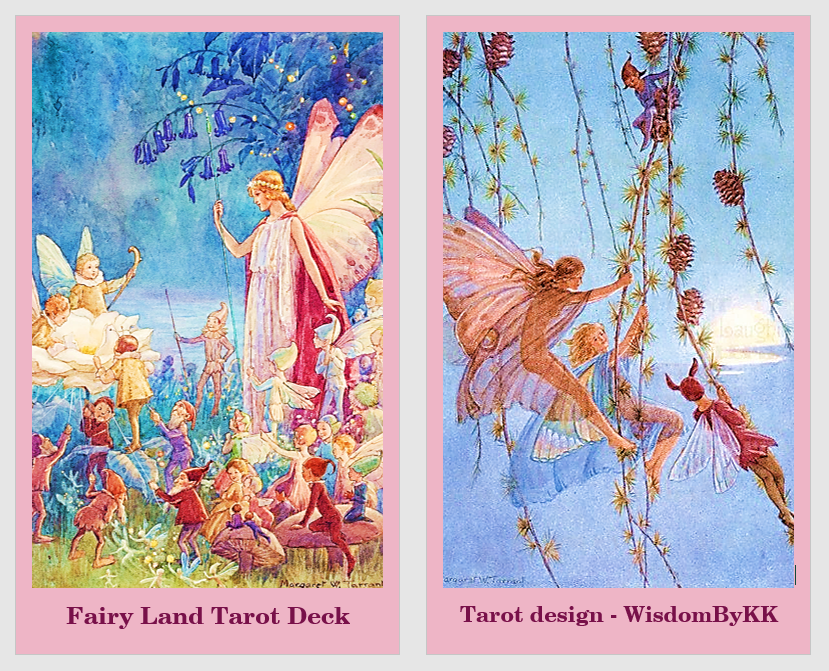 Fairy Land Tarot Deck Tarot Decks - Tarot & Oracle - beautiful, unique, self-published Tarot, Lenormand, Oracle cards